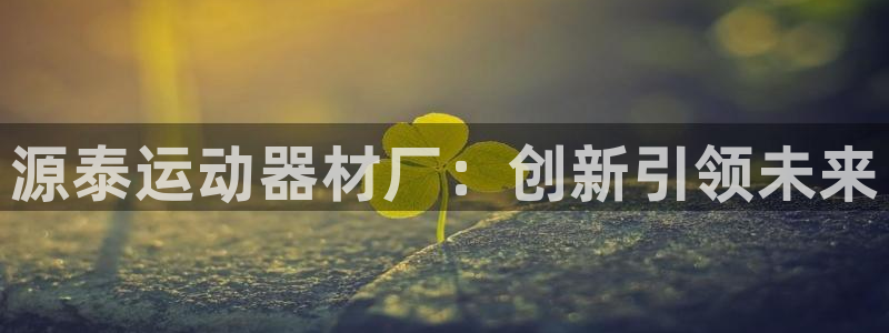 678体育官网下载招商电话地址:源泰运动器材厂:创新引领未来